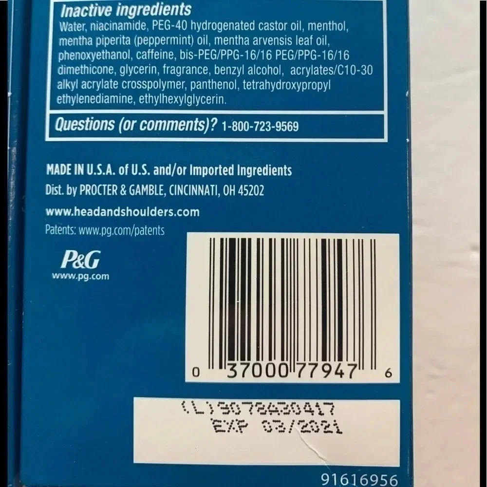 Head & Shoulders Scalp Oil Elixir Instant Soothe (2)-4.2 oz New